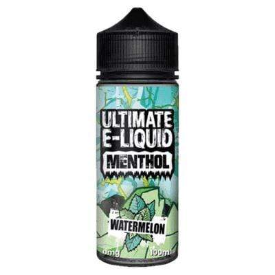 bulk wholesale ULTIMATE E - LIQUID - MENTHOL - WATERMELON - 100ML -