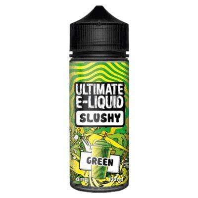 bulk wholesale ULTIMATE E - LIQUID - SLUSHY - GREEN - 100ML -