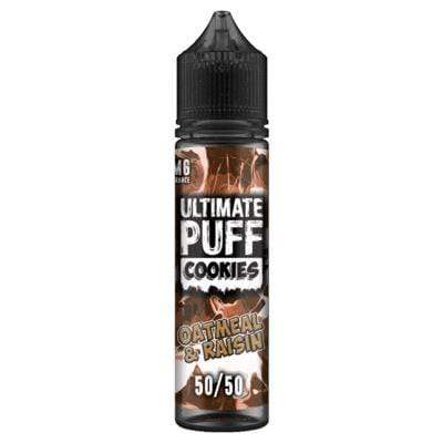 bulk wholesale ULTIMATE PUFF - 50/50 - COOKIES - OATMEAL & RAISIN - 50ML -