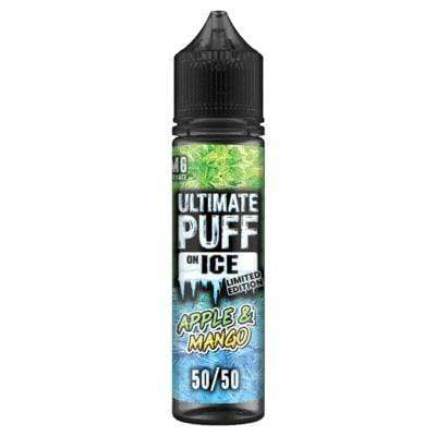 bulk wholesale ULTIMATE PUFF - 50/50 - ON ICE - APPLE & MANGO - 50ML -
