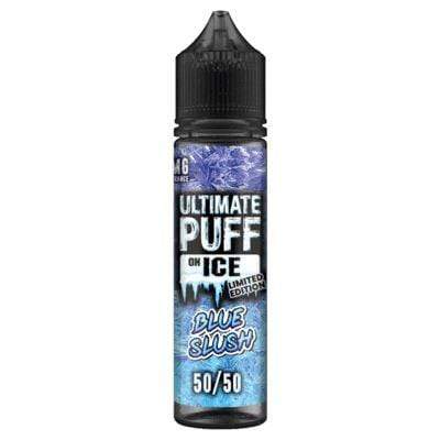 bulk wholesale ULTIMATE PUFF - 50/50 - ON ICE - BLUE SLUSH - 50ML -