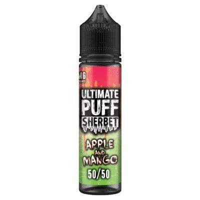 bulk wholesale ULTIMATE PUFF - 50/50 - SHERBET - APPLE & MANGO - 50ML -