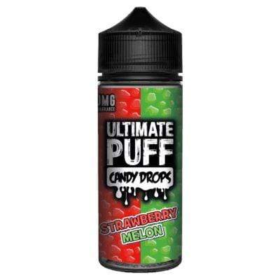bulk wholesale ULTIMATE PUFF - CANDY DROPS - STRAWBERRY MELON - 100ML -
