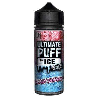 bulk wholesale ULTIMATE PUFF - ON ICE - RASPBERRY - 100ML -