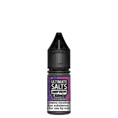 bulk wholesale ULTIMATE SALTS CANDY DROPS GRAPE STRAWBERRY - 10ML NIC SALTS ( BOX OF 10 ) - 10mg