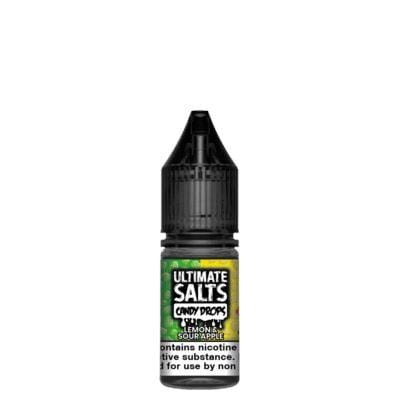 bulk wholesale ULTIMATE SALTS - CANDY DROPS - LEMON & SOUR APPLE - 10ML NIC SALTS (BOX OF 10) - 10mg