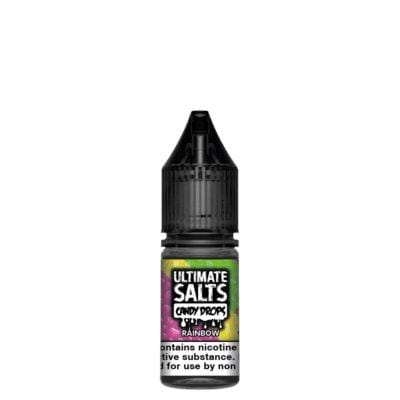 bulk wholesale ULTIMATE SALTS - CANDY DROPS - RAINBOW - 10ML NIC SALTS (BOX OF 10) - 10mg