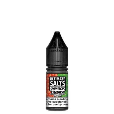bulk wholesale ULTIMATE SALTS - CANDY DROPS - STRAWBERRY MELON - 10ML NIC SALTS (BOX OF 10) - 10mg