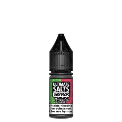 bulk wholesale ULTIMATE SALTS - CANDY DROPS - WATERMELON & CHERRY - 10ML NIC SALTS (BOX OF 10) - 10mg