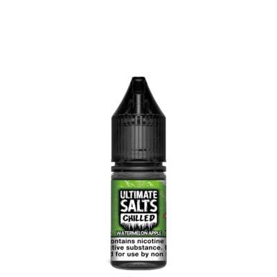 bulk wholesale ULTIMATE SALTS - CHILLED - WATERMELON APPLE - 10ML NIC SALTS (BOX OF 10) - 10mg