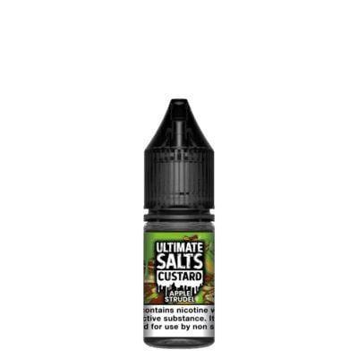 bulk wholesale ULTIMATE SALTS - CUSTARD - APPLE STRUDEL - 10ML NIC SALT (BOX OF 10) - 10mg