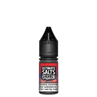 bulk wholesale ULTIMATE SALTS - SHERBET - CHERRY - 10ML NIC SALT (BOX OF 10) - 10mg