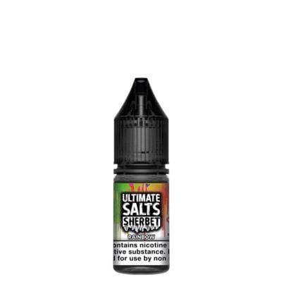 bulk wholesale ULTIMATE SALTS - SHERBET - RAINBOW - 10ML NIC SALT (BOX OF 10) - 10mg