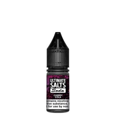 bulk wholesale ULTIMATE SALTS - SODA - CHERRY COLA - 10ML NIC SALT (BOX OF 10) - 10mg