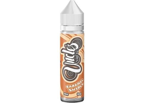 bulk wholesale UNCLES VAPE CO CARAMEL SWIRLS - 50ml -
