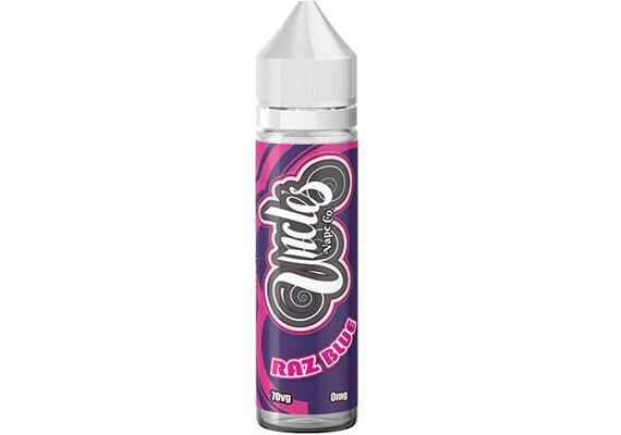 bulk wholesale UNCLES VAPE CO RAZ BLUE - 50ml -