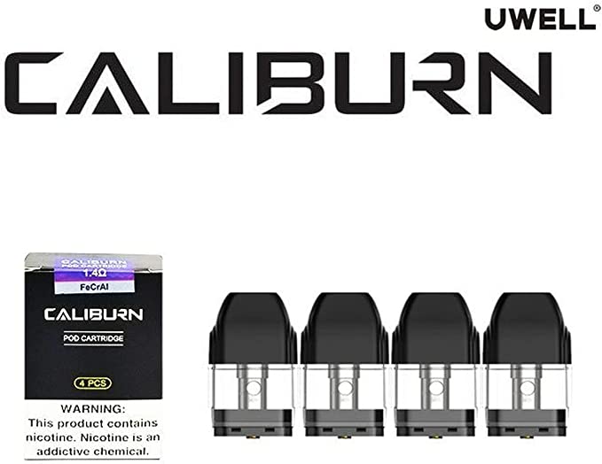 bulk wholesale Uwell Caliburn Pod Cartridge 1.4 Ohm Replacement Pod (PACK OF 4) -