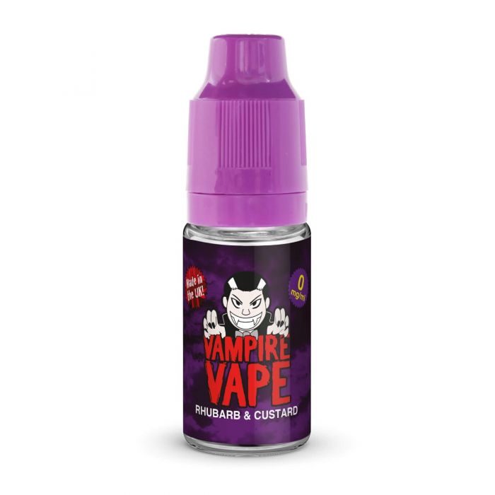 bulk wholesale Vampire Vape Rhubarb & Custard - 10ml - 0mg