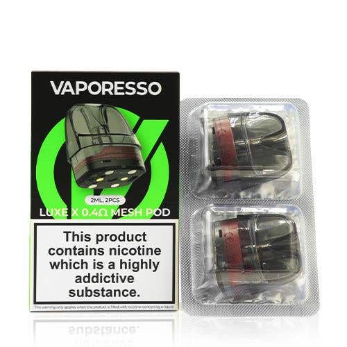 bulk wholesale Vaporesso Luxe X Replacement Pods ( Pack Of 2) - 0.4Ω Mesh Pod