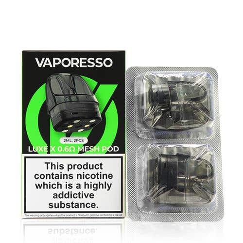 bulk wholesale Vaporesso Luxe X Replacement Pods ( Pack Of 2) - 0.6Ω Mesh Pod