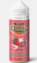 bulk wholesale Vintage Juice - Strawberry Milk - 100ml -