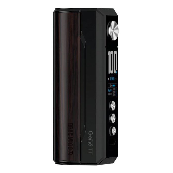 bulk wholesale Voopoo Drag M100S Box Mod - Black & Darkwood