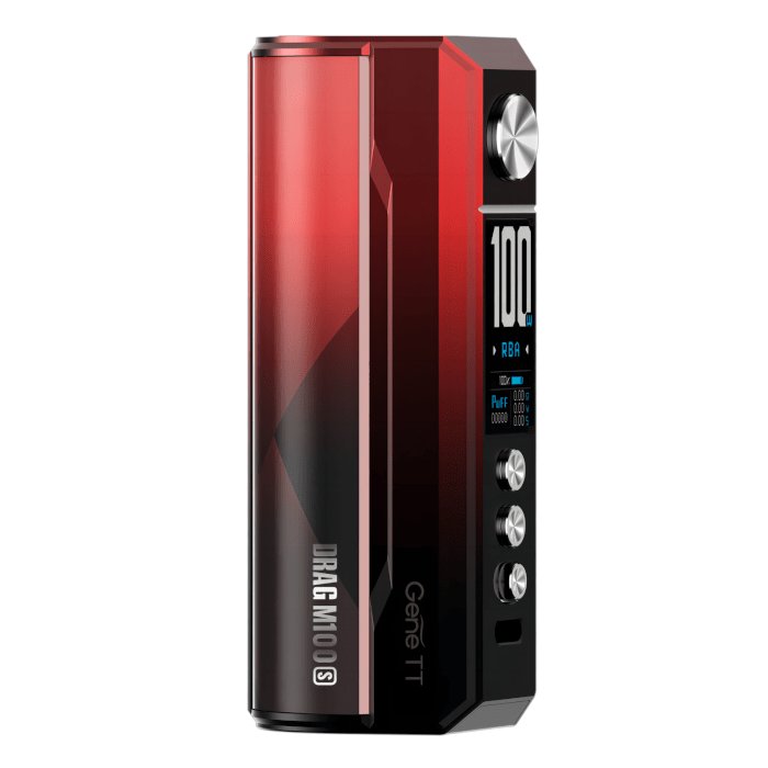 bulk wholesale Voopoo Drag M100S Box Mod - Red & Black