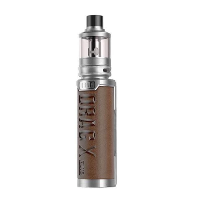 bulk wholesale Voopoo - Drag X Plus Professional Edition Vape Kit - Silver Retro Brown