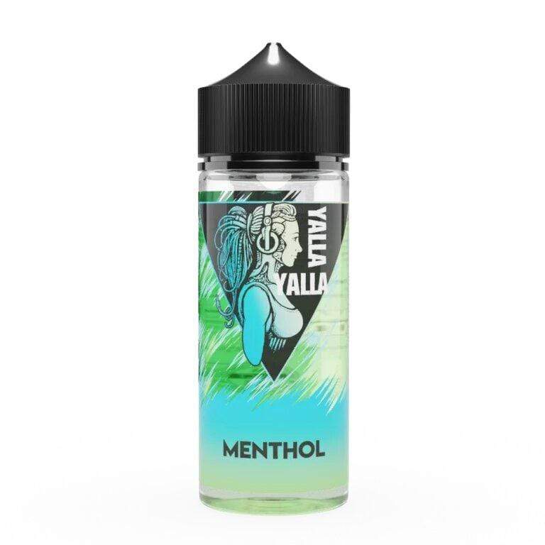 bulk wholesale Yalla Yalla Menthol E - Liquid - 100ml -