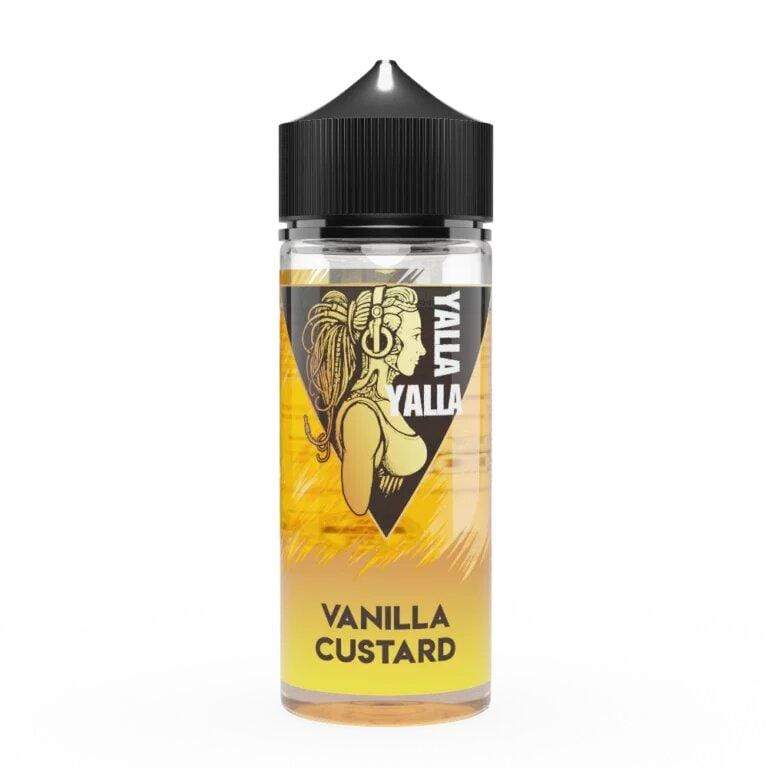 bulk wholesale Yalla Yalla Vanilla Custard E - Liquid - 100ml -