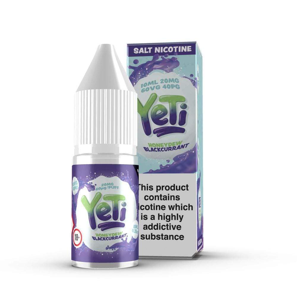 bulk wholesale Yeti Honeydew/Blackcurrat - Nic Salt - Box of 10 - 10mg