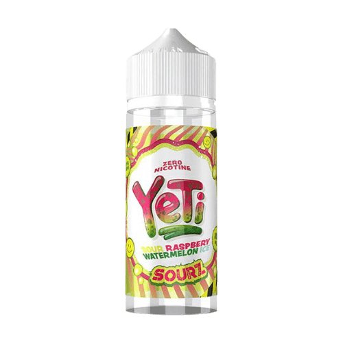 bulk wholesale Yeti Sourz - Sour Raspberry Watermelon Ice - 100ml Shortfill -