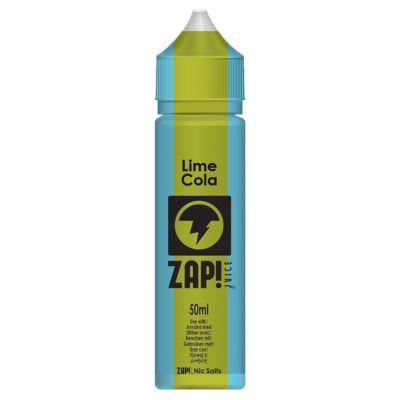 bulk wholesale ZAP JUICE - COLA SERIES - LIME - 50ML -