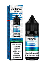 bulk wholesale Zego Nic Salt 10ml E - Liquid - Box of 10 - Blueberry Raspberry