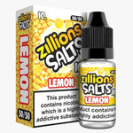 bulk wholesale Zillion - Lemon - 10ml Nic Salt (Pack of 5) - 10mg