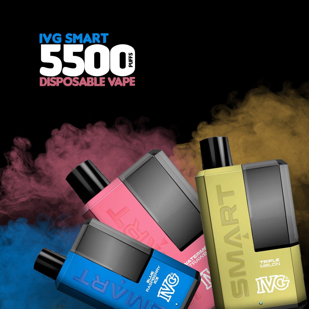 How IVG Smart 5500 Puffs Offers Intense Flavour and Long-Lasting Enjoyment