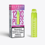 bulk wholesale 2 in 1 Elfbar 1200 Puffs Prefilled Pod Kit Box of 5 - Lemon Edition