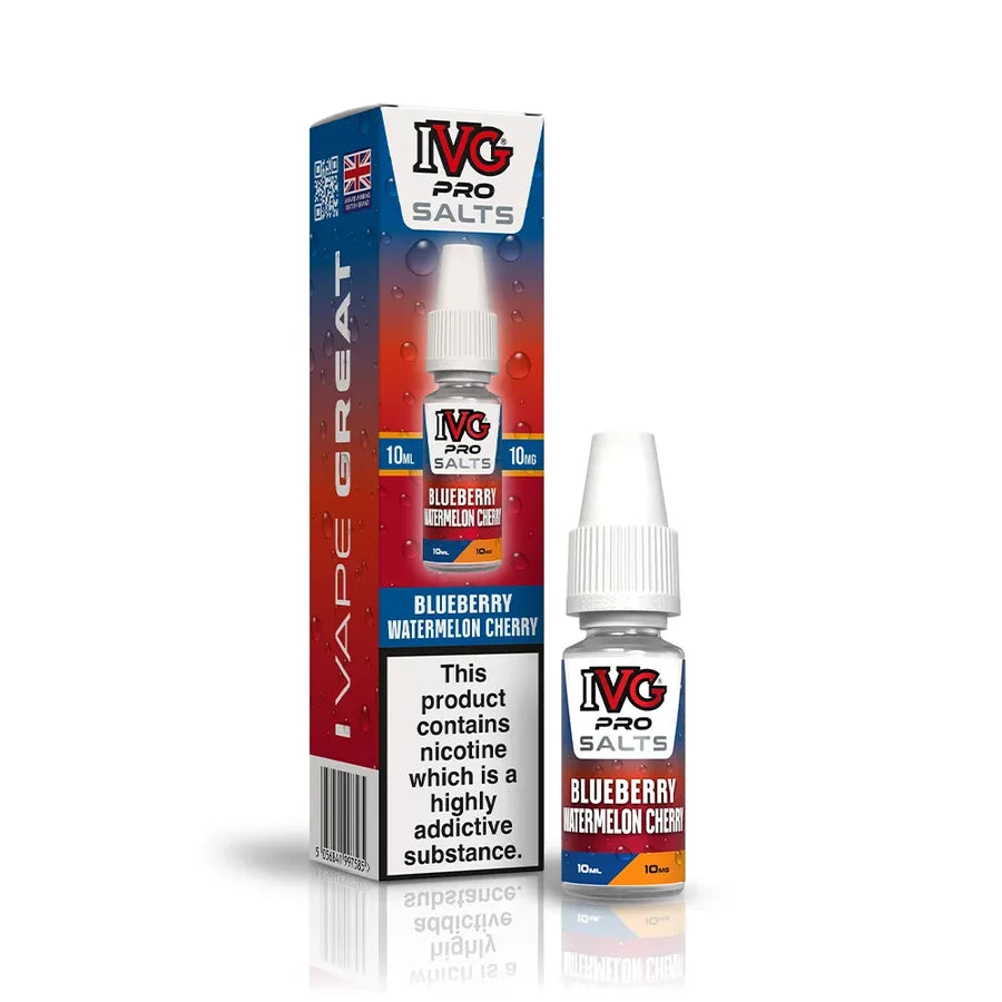 IVG Pro Nic Salt 10ml E-liquids Box of 10