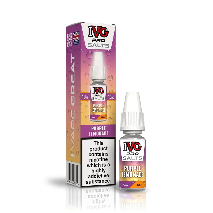 IVG Pro Nic Salt 10ml E-liquids Box of 10