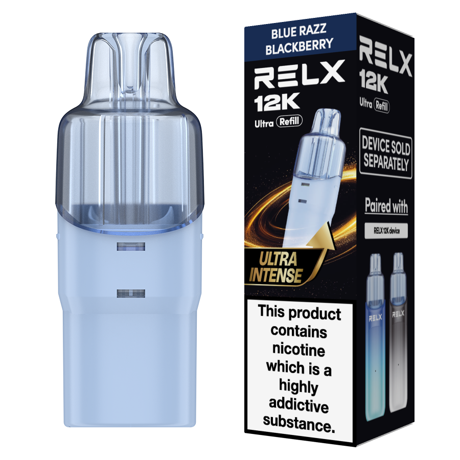 Relx 12k Ultra Refill Pods Pack of 5
