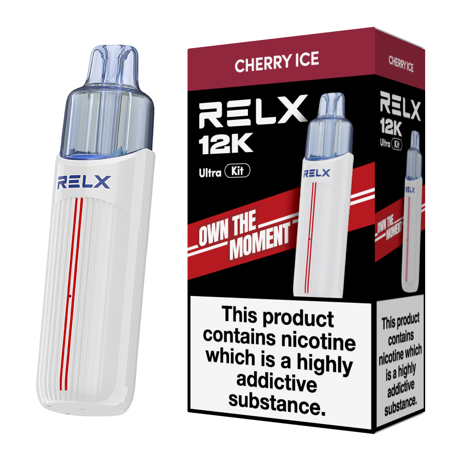 Relx 12k Ultra Pod Vape Kit Box of 5