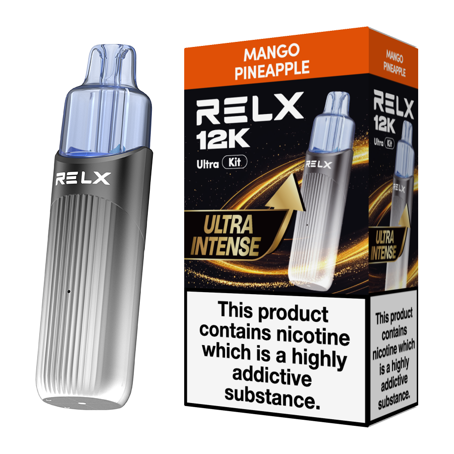 Relx 12k Ultra Pod Vape Kit Box of 5