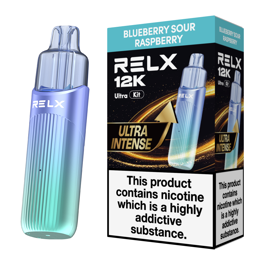 Relx 12k Ultra Pod Vape Kit Box of 5