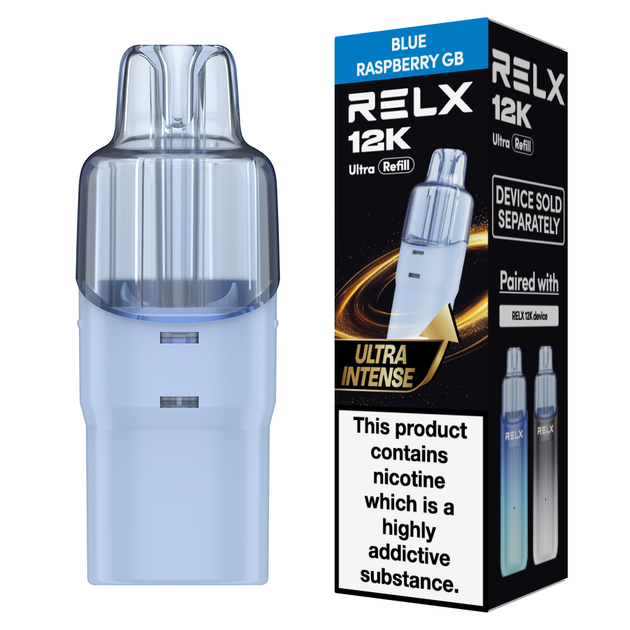 Relx 12k Ultra Refill Pods Pack of 5