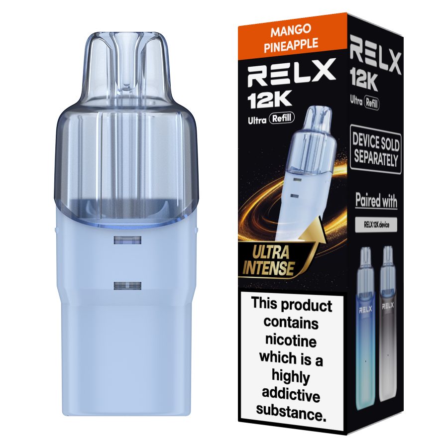 Relx 12k Ultra Refill Pods Pack of 5
