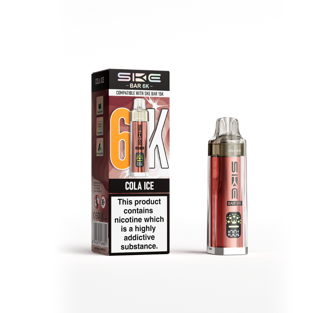 SKE Bar 6K Prefilled Pod Kit Cola Ice