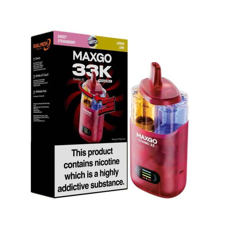 MAXGO 33k Disposable Vape Box of 5