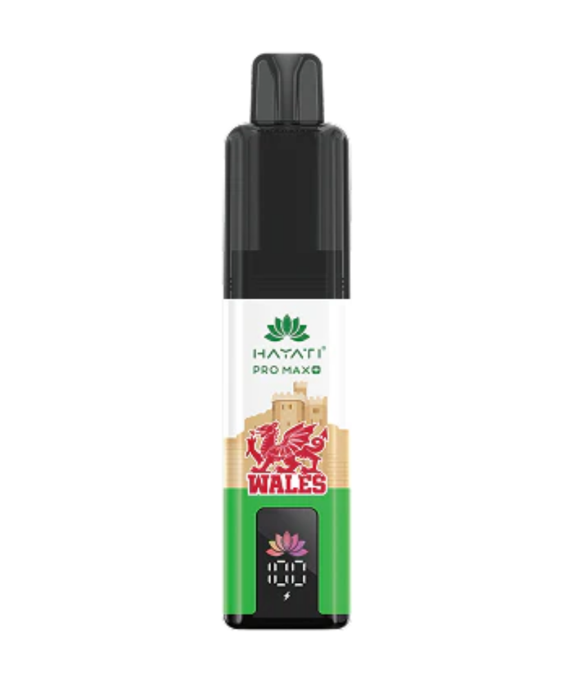 Hayati Pro Max Plus Wales Edition | Box of 5