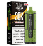 Al Fakher 30K Crown Bar Hypermax Vape Kit Pack 5 - Wholesale Price !