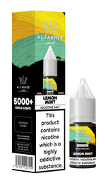 bulk wholesale Al Fakher Nic Salt 10ml E - Liquid Box of 10 - Lemon Mint